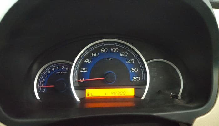 2017 Maruti Wagon R 1.0 VXI, Petrol, Manual, 48,295 km, Odometer Image