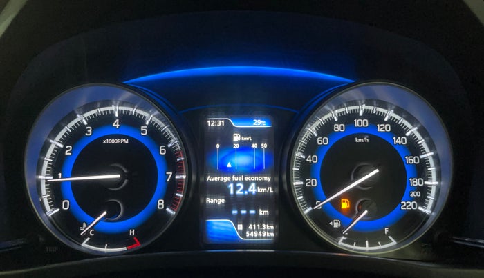 2021 Maruti Baleno ZETA PETROL 1.2, Petrol, Manual, 54,886 km, Odometer Image
