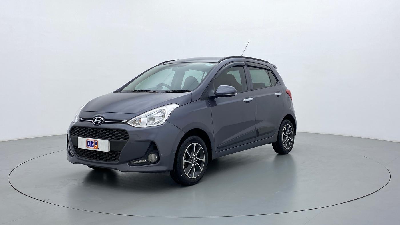 2018 Hyundai Grand i10 ASTA 1.2 KAPPA VTVT, Petrol, Manual, 17,541 km, Left Front Diagonal
