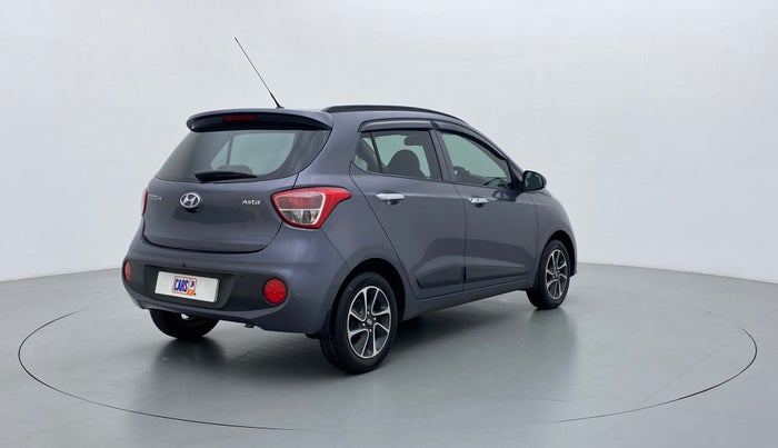 2018 Hyundai Grand i10 ASTA 1.2 KAPPA VTVT, Petrol, Manual, 17,541 km, Right Back Diagonal