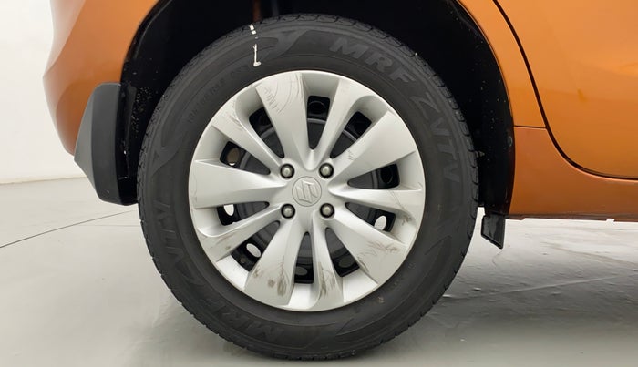 2017 Maruti Baleno DELTA CVT PETROL 1.2, Petrol, Automatic, 27,008 km, Right Rear Wheel