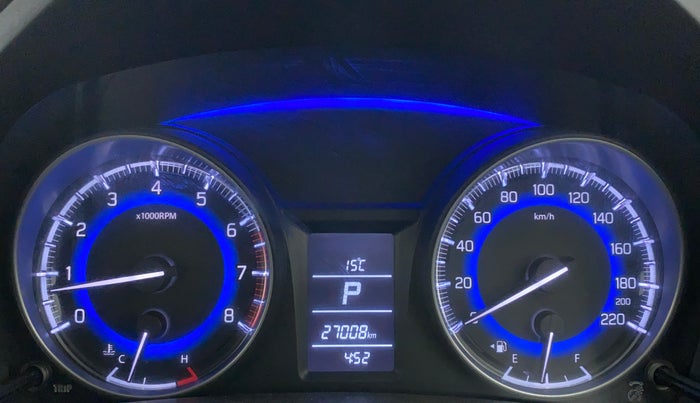 2017 Maruti Baleno DELTA CVT PETROL 1.2, Petrol, Automatic, 27,008 km, Odometer Image
