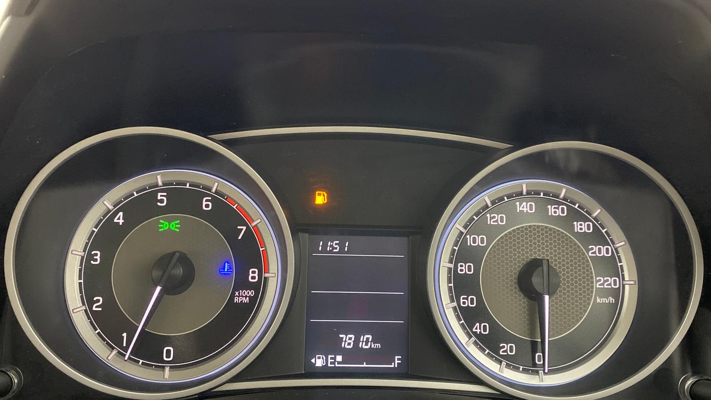 2021 Maruti Dzire VXI, Petrol, Manual, 7,848 km, Odometer Image