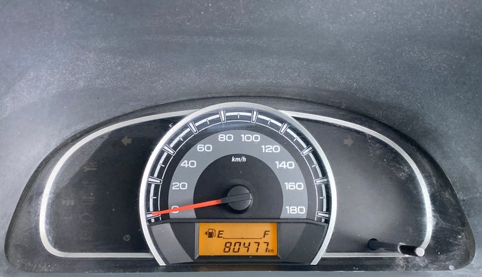 2013 Maruti Alto 800 LXI, Petrol, Manual, 80,477 km, Odometer Image