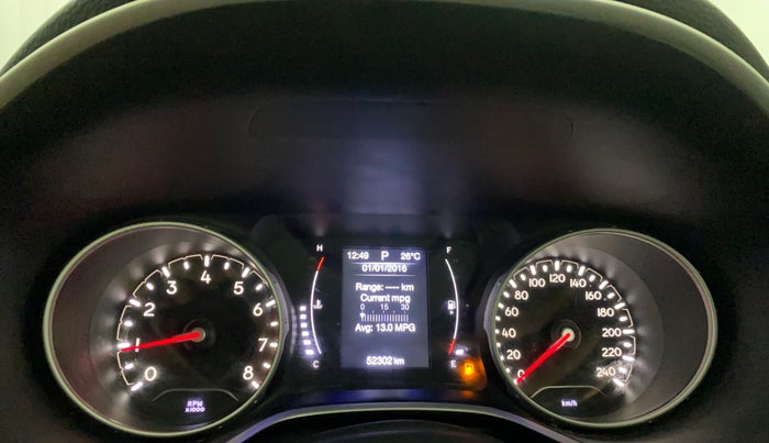 2017 Jeep Compass LIMITED 1.4 PETROL AT, Petrol, Automatic, 52,287 km, Odometer Image