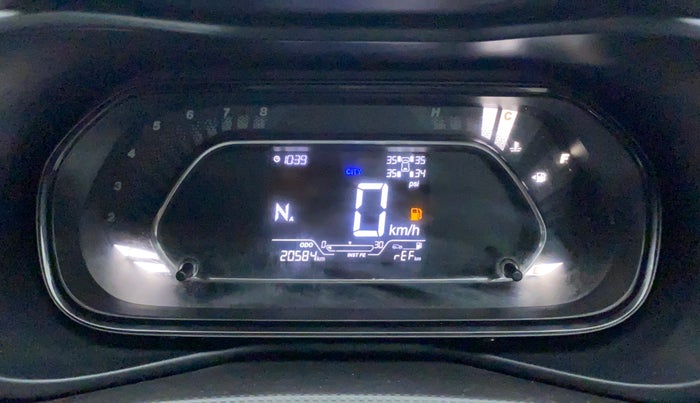 2021 Tata NEXON XZA PLUS (O) PETROL DARK EDITION, Petrol, Automatic, 20,886 km, Odometer Image