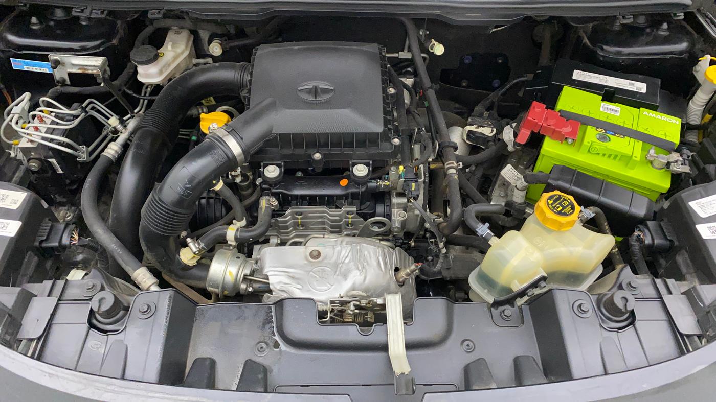 2021 Tata NEXON XZA PLUS (O) PETROL DARK EDITION, Petrol, Automatic, 20,886 km, Open Bonet