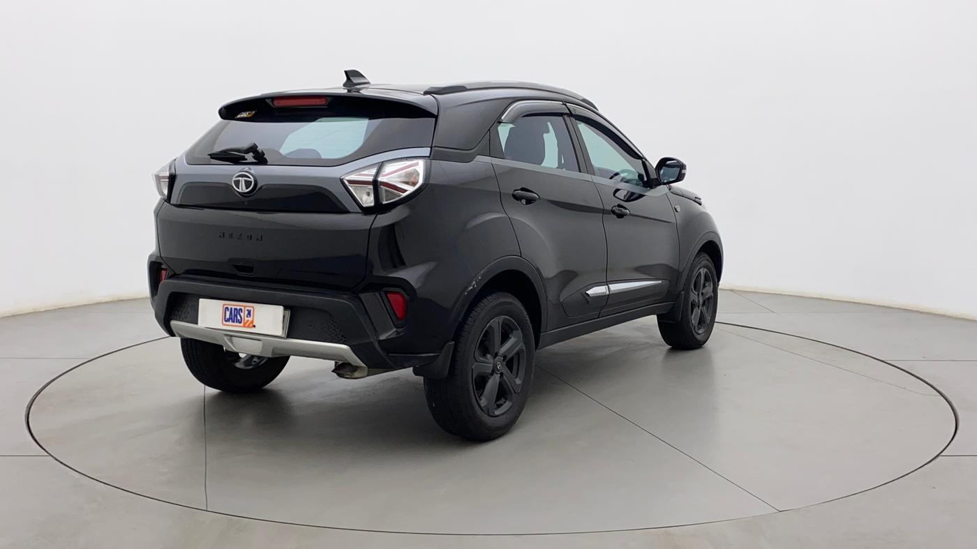 2021 Tata NEXON XZA PLUS (O) PETROL DARK EDITION, Petrol, Automatic, 20,886 km, Right Back Diagonal