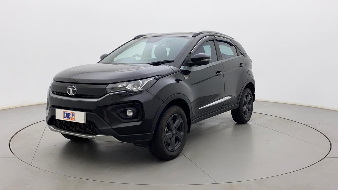 2021 Tata NEXON XZA PLUS (O) PETROL DARK EDITION, Petrol, Automatic, 20,886 km, Left Front Diagonal