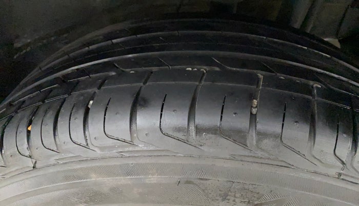 2021 Tata NEXON XZA PLUS (O) PETROL DARK EDITION, Petrol, Automatic, 20,886 km, Left Rear Tyre Tread