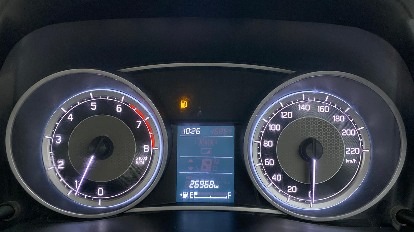 2018 Maruti Dzire VXI, Petrol, Manual, 27,307 km, Odometer Image