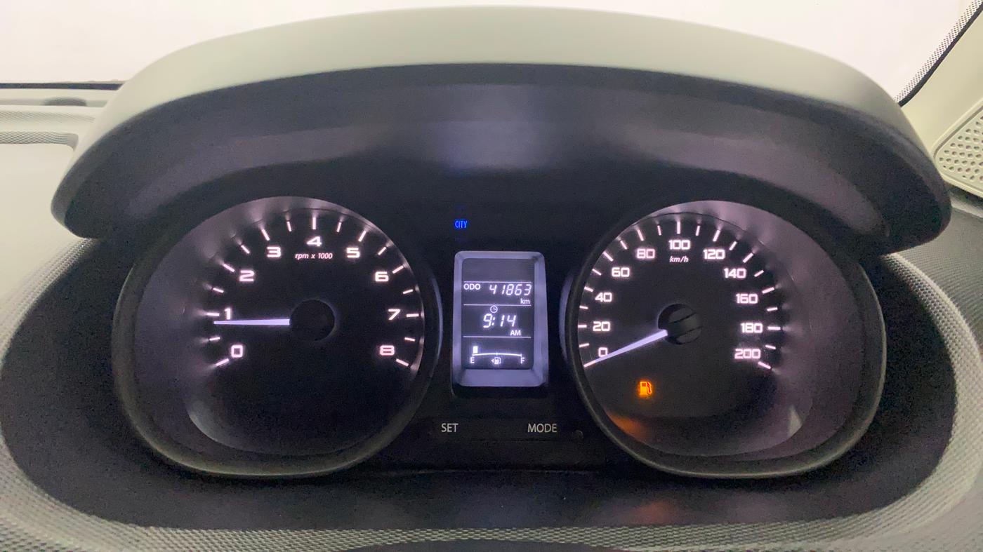 2017 Tata Tiago WIZZ EDITION PETROL, Petrol, Manual, 41,939 km, Odometer Image
