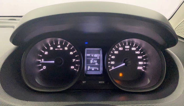 2017 Tata Tiago WIZZ EDITION PETROL, Petrol, Manual, 41,847 km, Odometer Image