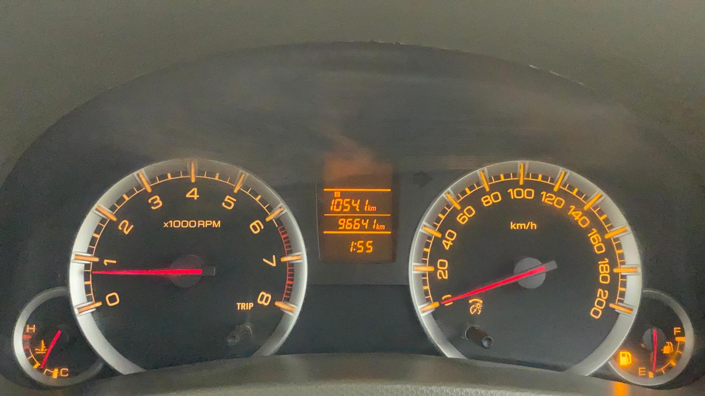 2013 Maruti Ertiga VXI, Petrol, Manual, 96,956 km, Odometer Image