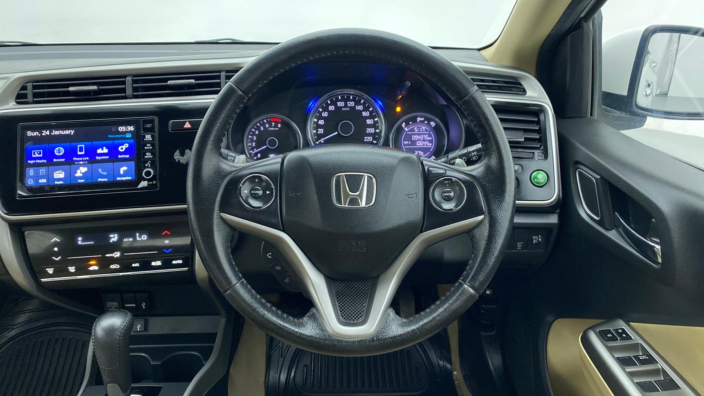 2018 Honda City VX CVT PETROL, Petrol, Automatic, 94,633 km, Steering Wheel Close Up