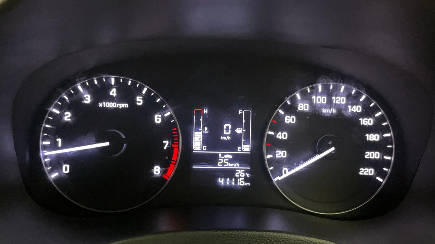 2016 Hyundai Creta SX PLUS 1.6 PETROL, Petrol, Manual, 40,923 km, Odometer Image