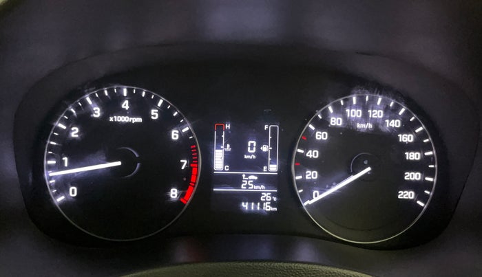 2016 Hyundai Creta SX PLUS 1.6 PETROL, Petrol, Manual, 40,923 km, Odometer Image