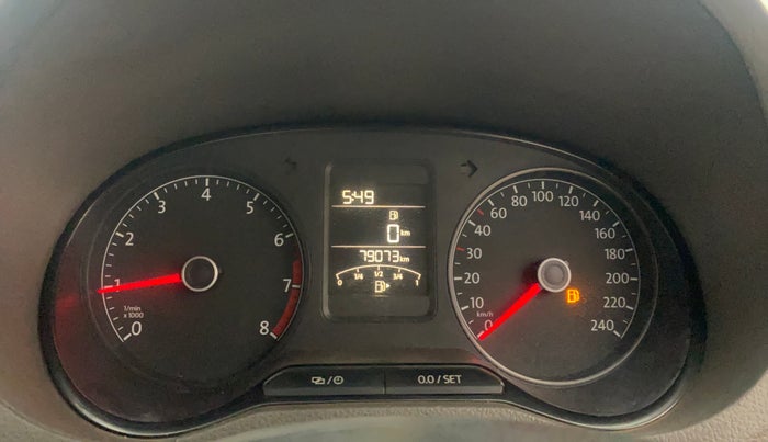 2016 Volkswagen Vento HIGHLINE 1.6 MPI, Petrol, Manual, 79,037 km, Odometer Image