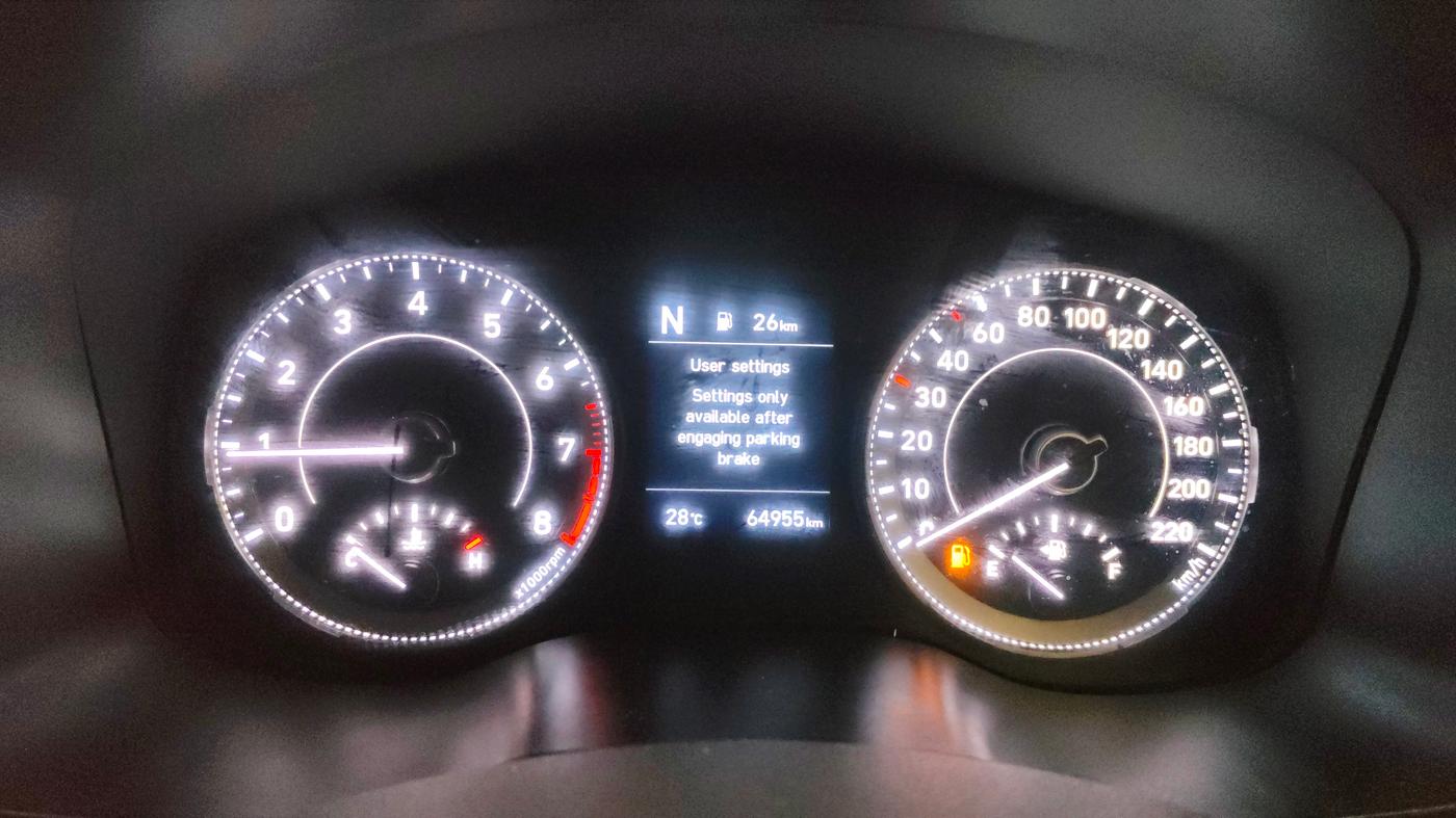 2021 Hyundai VENUE SX 1.0 TURBO IMT, Petrol, Manual, 64,954 km, Odometer Image