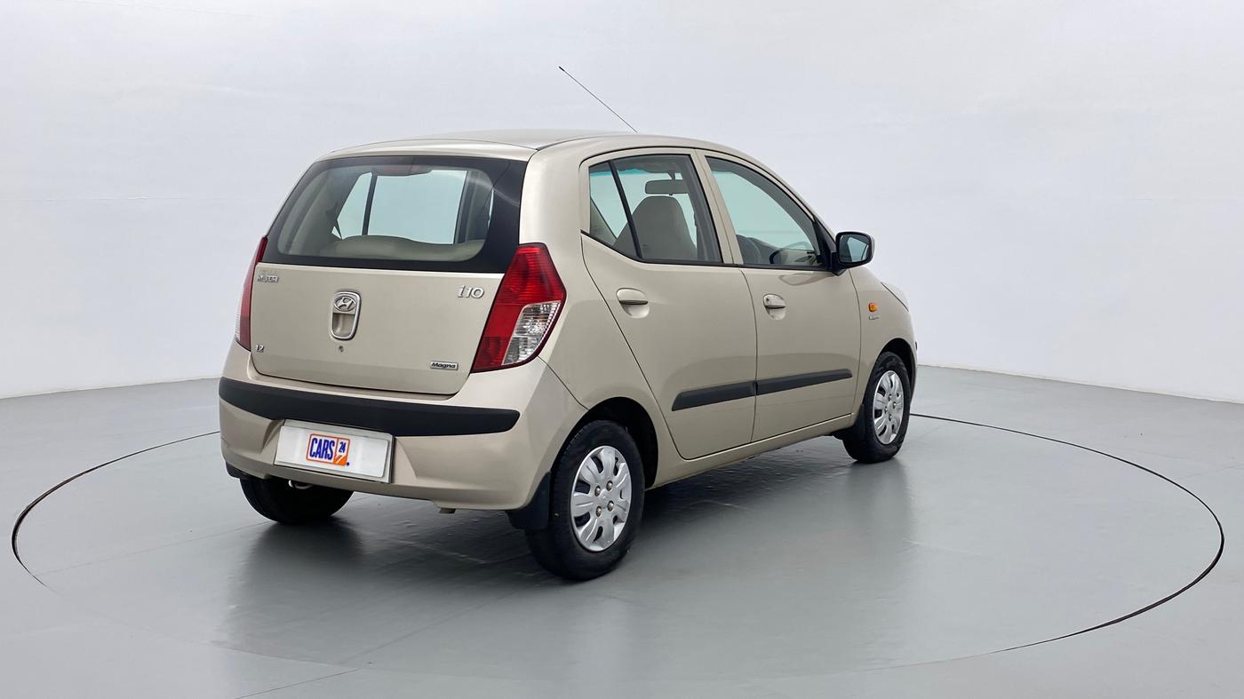 2009 Hyundai i10 MAGNA 1.2, Petrol, Manual, 85,597 km, Right Back Diagonal