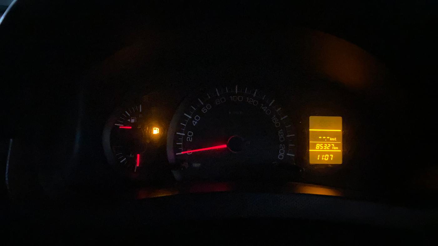 2016 Maruti Swift Dzire LXI (O), Petrol, Manual, 85,320 km, Odometer Image