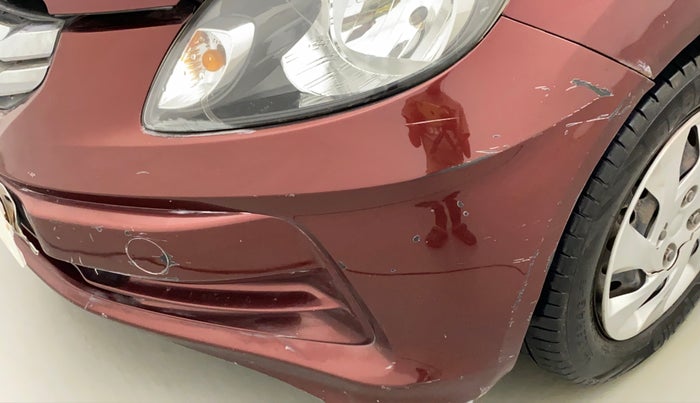 2014 Honda Amaze 1.2L I-VTEC S, Petrol, Manual, 64,143 km, Front bumper - Paint has minor damage