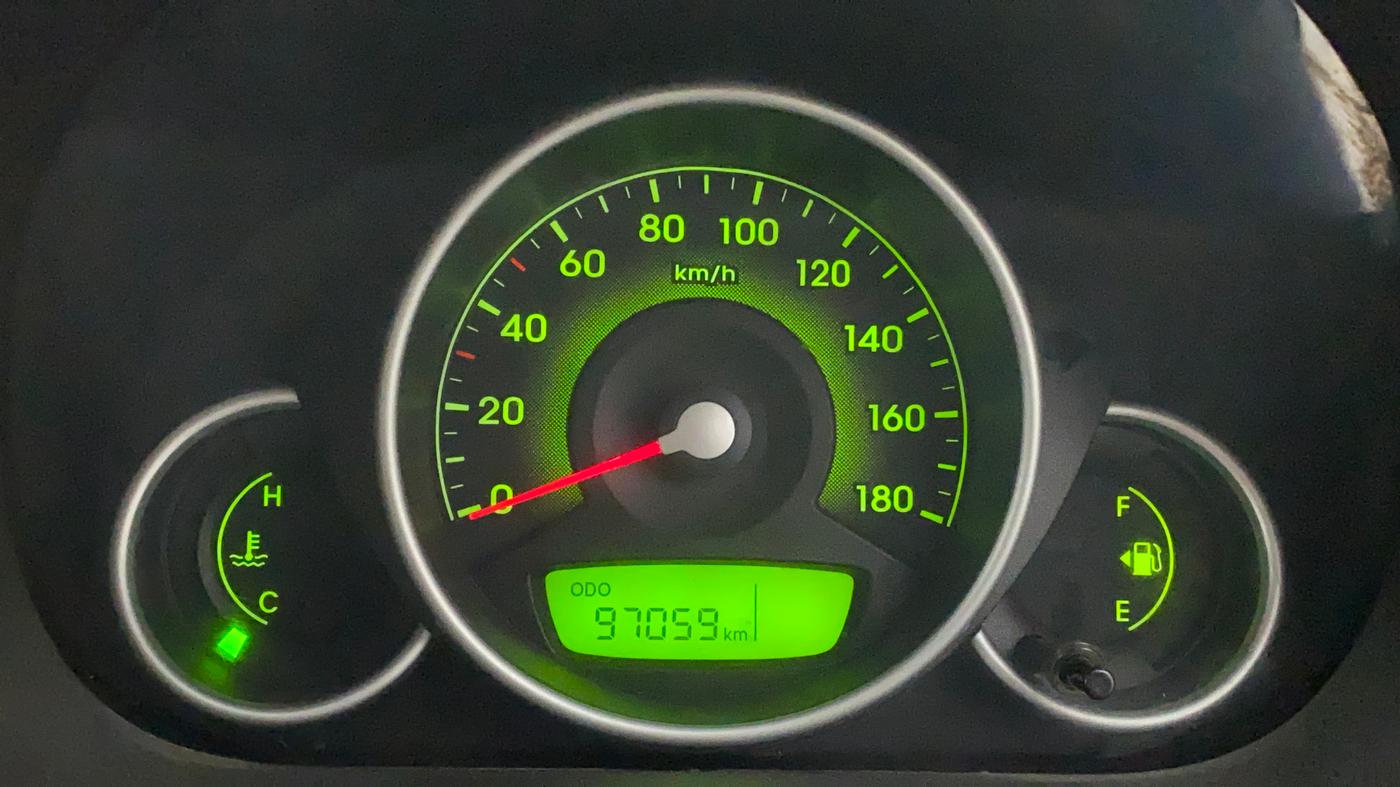 2013 Hyundai Eon MAGNA +, Petrol, Manual, 97,058 km, Odometer Image