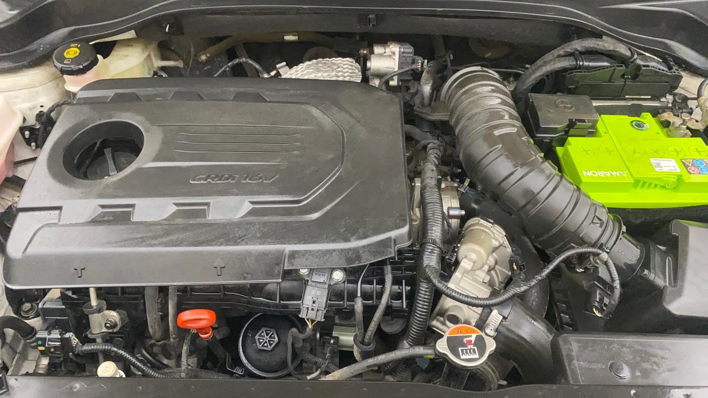 2021 KIA SONET GTX PLUS 1.5 AT DUAL TONE, Diesel, Automatic, 45,910 km, Engine View