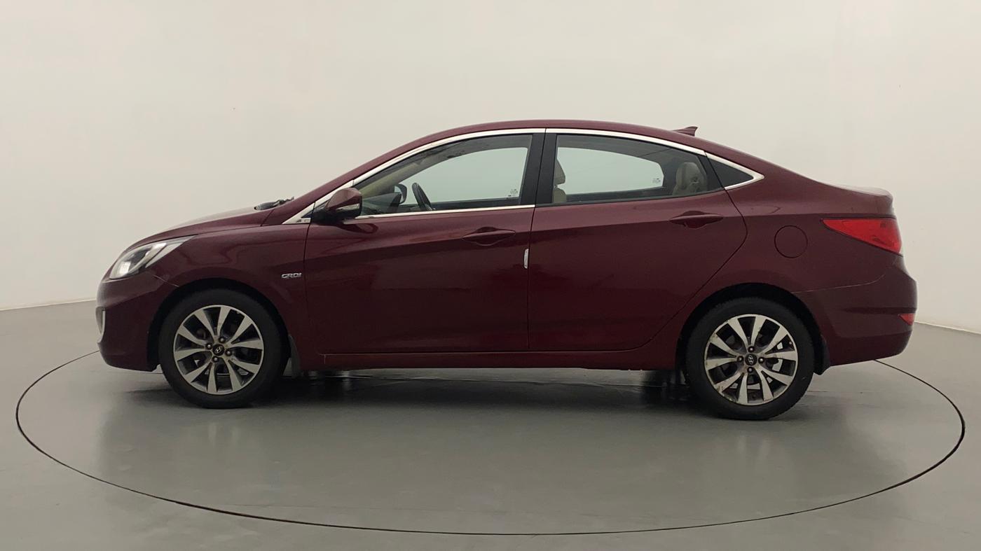 2014 Hyundai Verna FLUIDIC 1.6 CRDI SX AT, Diesel, Automatic, 54,858 km, Left Side