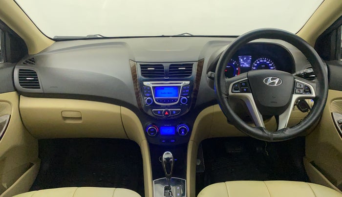 2014 Hyundai Verna FLUIDIC 1.6 CRDI SX AT, Diesel, Automatic, 54,858 km, Dashboard
