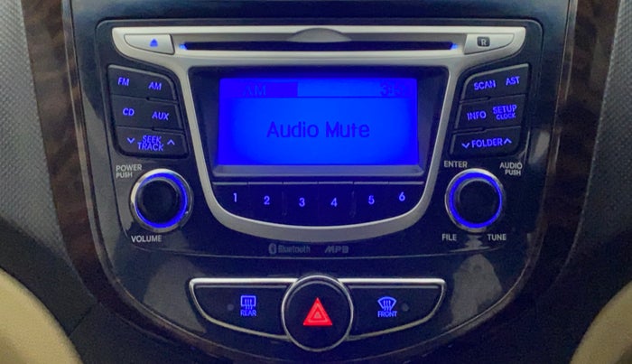 2014 Hyundai Verna FLUIDIC 1.6 CRDI SX AT, Diesel, Automatic, 54,858 km, Infotainment System