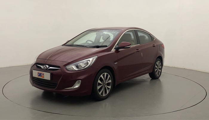 2014 Hyundai Verna FLUIDIC 1.6 CRDI SX AT, Diesel, Automatic, 54,858 km, Left Front Diagonal