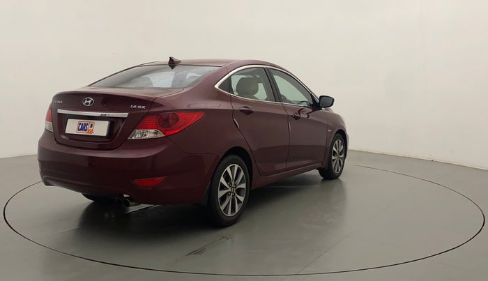 2014 Hyundai Verna FLUIDIC 1.6 CRDI SX AT, Diesel, Automatic, 54,858 km, Right Back Diagonal