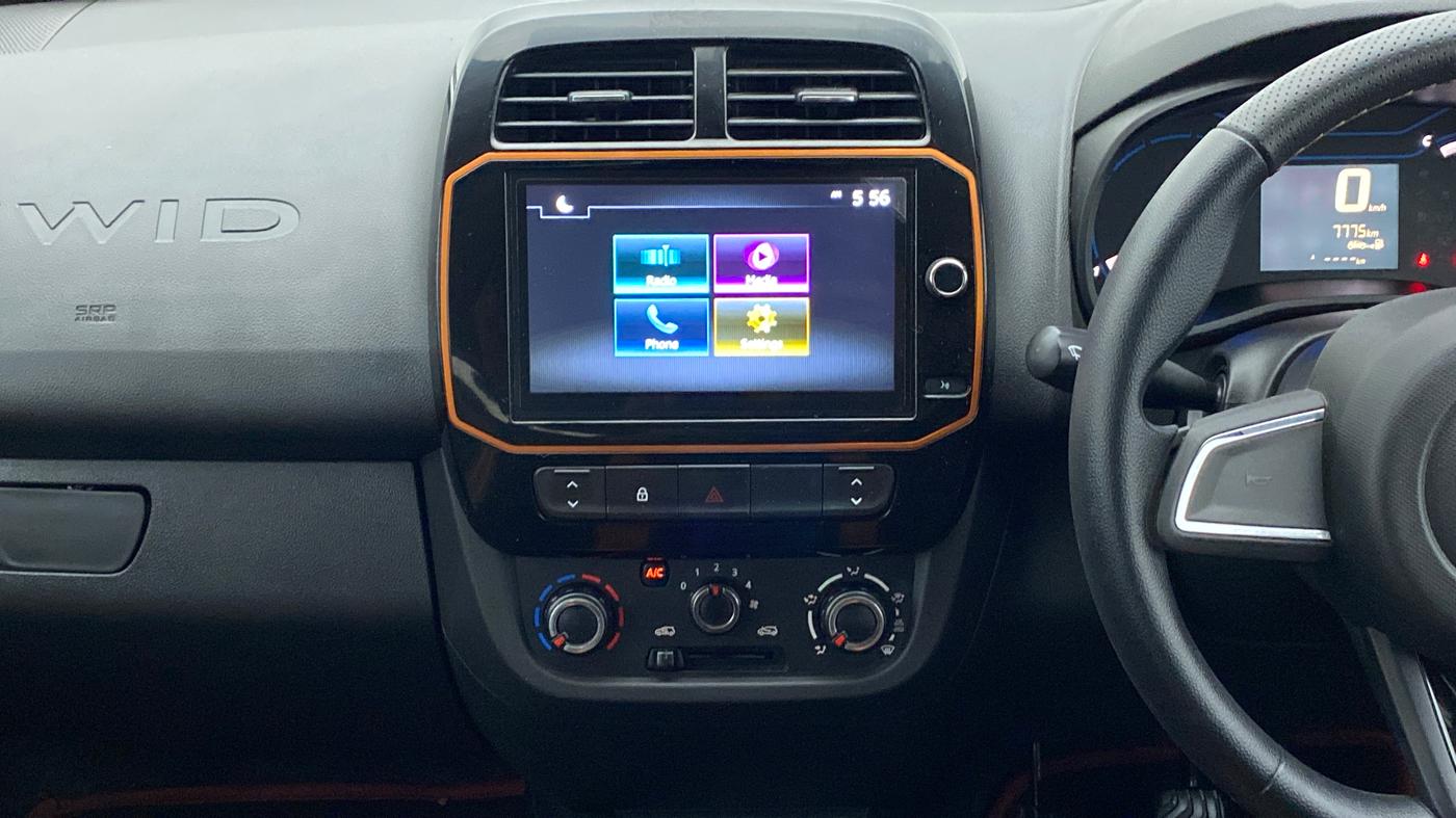 2022 Renault Kwid CLIMBER 1.0 (O), Petrol, Manual, 7,775 km, Air Conditioner