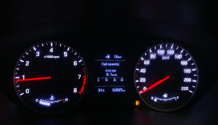 2019 Hyundai Elite i20 ASTA 1.2 (O), Petrol, Manual, 36,691 km, Odometer Image