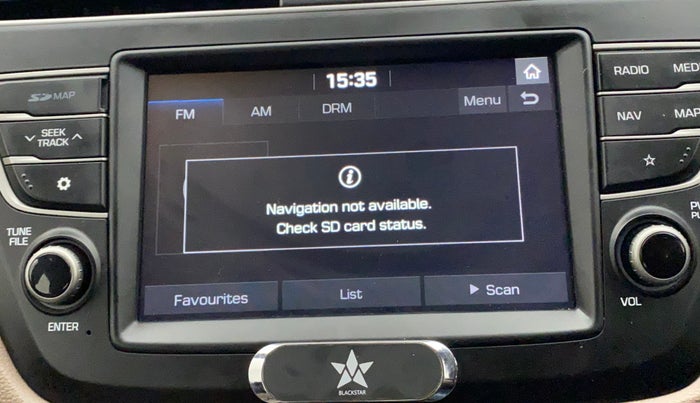 2019 Hyundai Elite i20 ASTA 1.2 (O), Petrol, Manual, 36,691 km, Infotainment system - GPS Card not working/missing