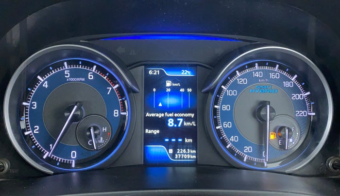 2019 Maruti XL6 ZETA SHVS, Petrol, Manual, 37,809 km, Odometer Image