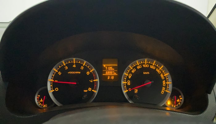 2013 Maruti Swift Dzire VXI, Petrol, Manual, 68,996 km, Odometer Image