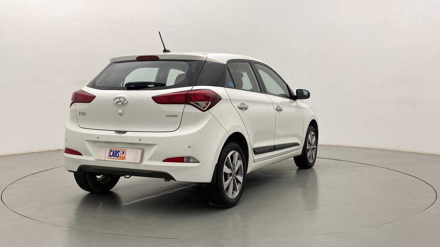 2017 Hyundai Elite i20 ASTA 1.2 (O), Petrol, Manual, 43,750 km, Right Back Diagonal