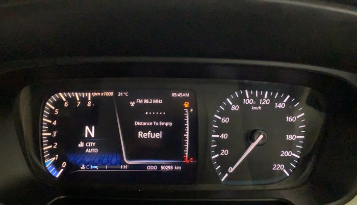 2022 Tata PUNCH CREATIVE AMT 1.2 RTN DUAL TONE, Petrol, Automatic, 50,285 km, Odometer Image