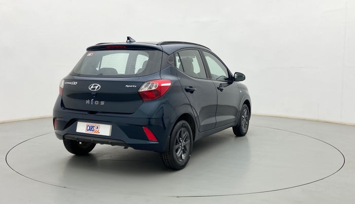 2020 Hyundai GRAND I10 NIOS SPORTZ AMT 1.2 KAPPA VTVT, Petrol, Automatic, 23,963 km, Right Back Diagonal