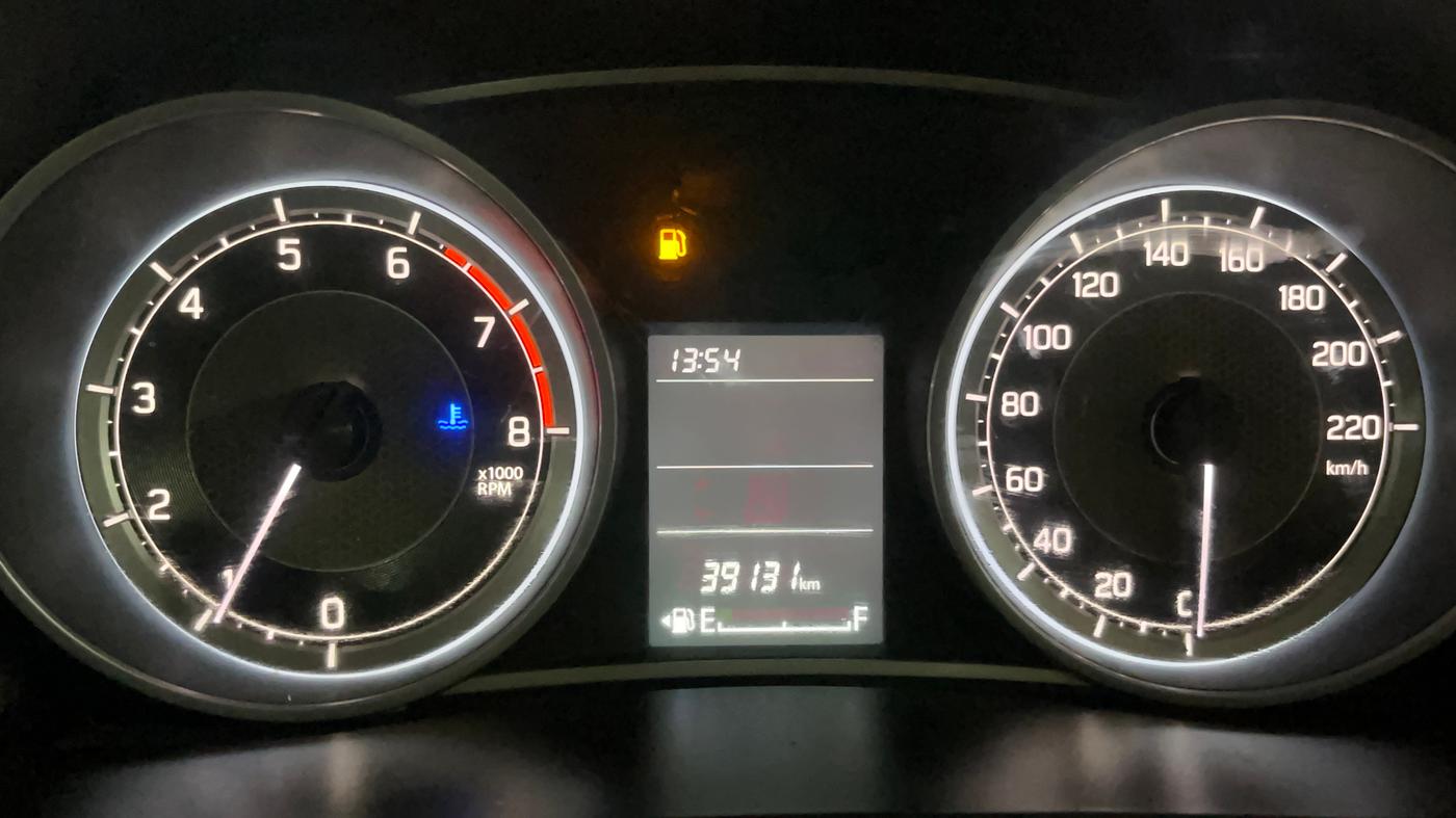 2018 Maruti Dzire VXI, Petrol, Manual, 39,181 km, Odometer Image
