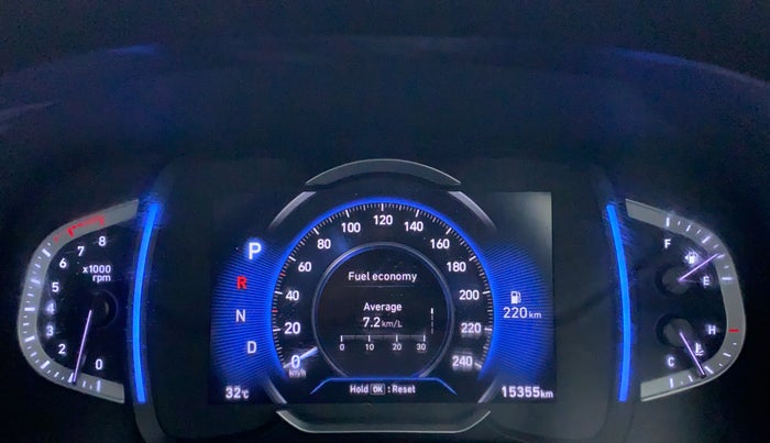 2021 Hyundai Creta 1.4 SX(O) TURBO GDI DCT, Petrol, Automatic, 15,422 km, Odometer Image
