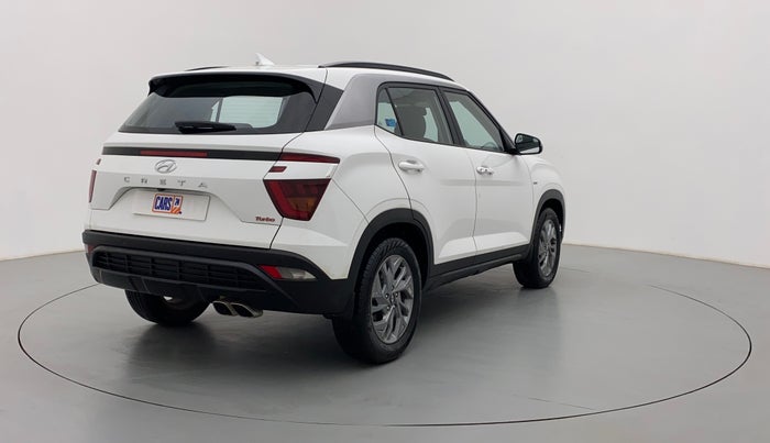 2021 Hyundai Creta 1.4 SX(O) TURBO GDI DCT, Petrol, Automatic, 15,422 km, Right Back Diagonal