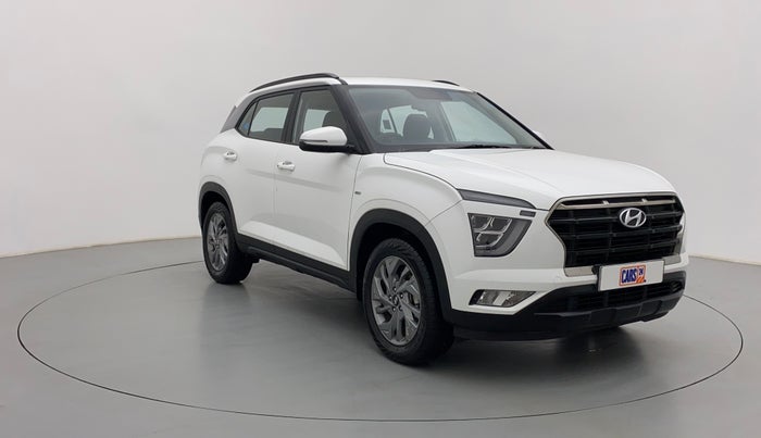 2021 Hyundai Creta 1.4 SX(O) TURBO GDI DCT, Petrol, Automatic, 15,422 km, Right Front Diagonal