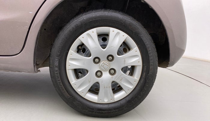 2012 Honda Brio S MT, Petrol, Manual, 1,08,907 km, Left Rear Wheel