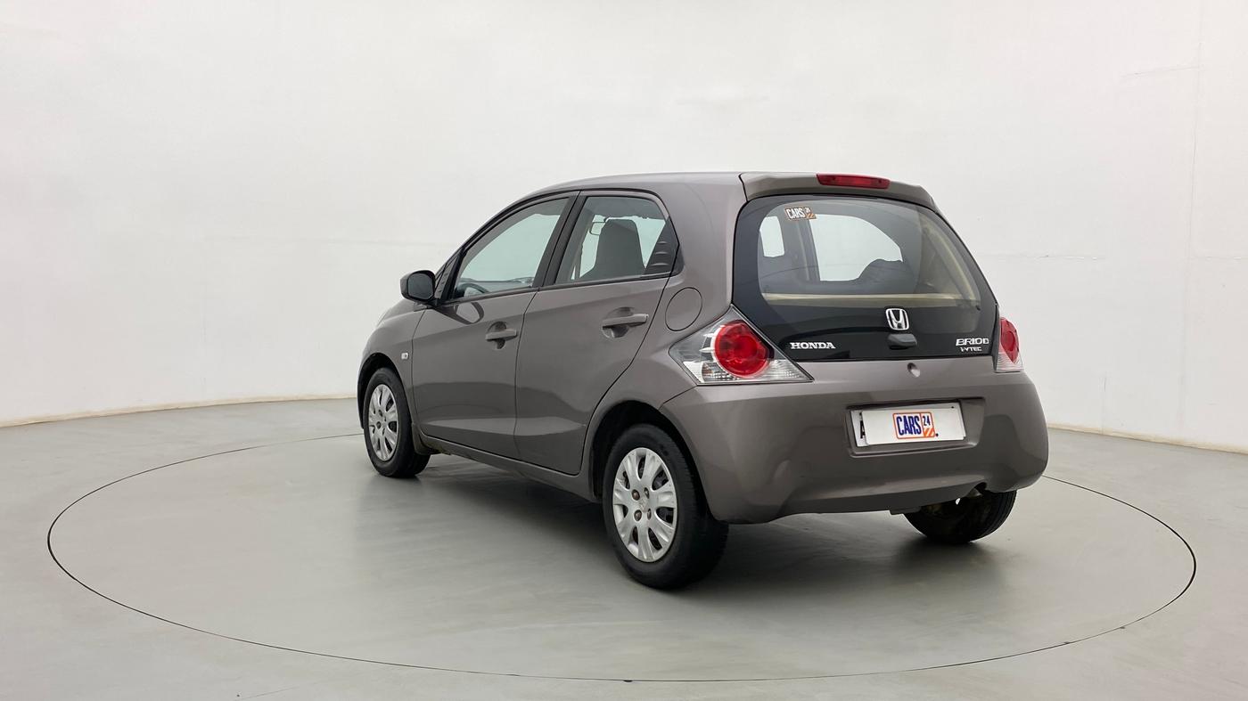 2012 Honda Brio S MT, Petrol, Manual, 1,08,907 km, Left Back Diagonal