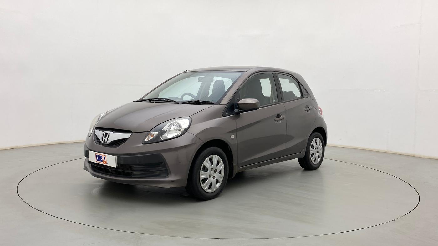 2012 Honda Brio S MT, Petrol, Manual, 1,08,907 km, Left Front Diagonal