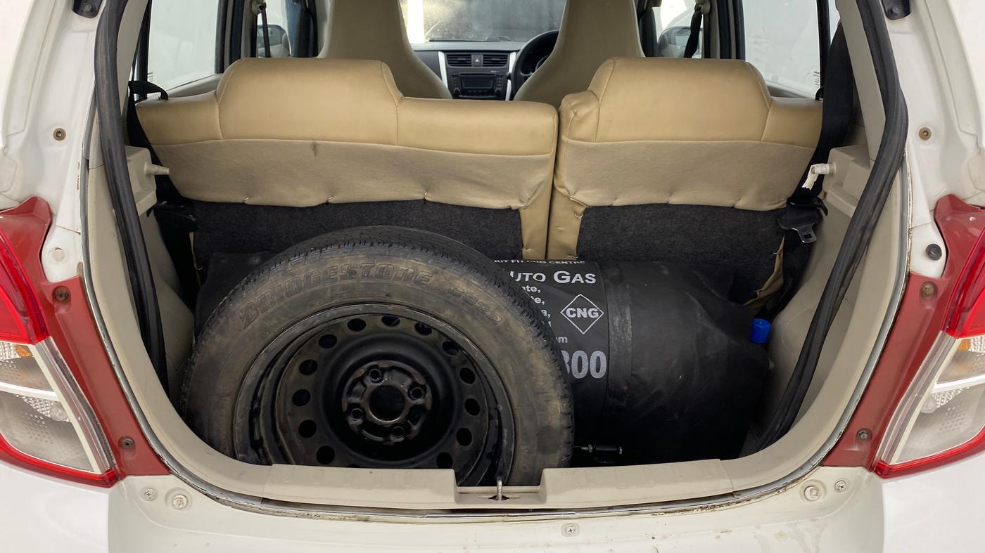 2018 Maruti Celerio ZXI AMT (O), CNG, Automatic, 60,917 km, Boot Inside
