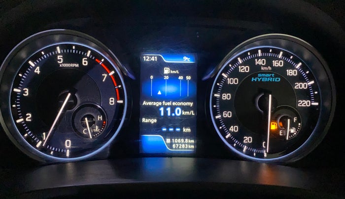 2019 Maruti Ertiga ZXI+ SHVS, Petrol, Manual, 67,274 km, Odometer Image